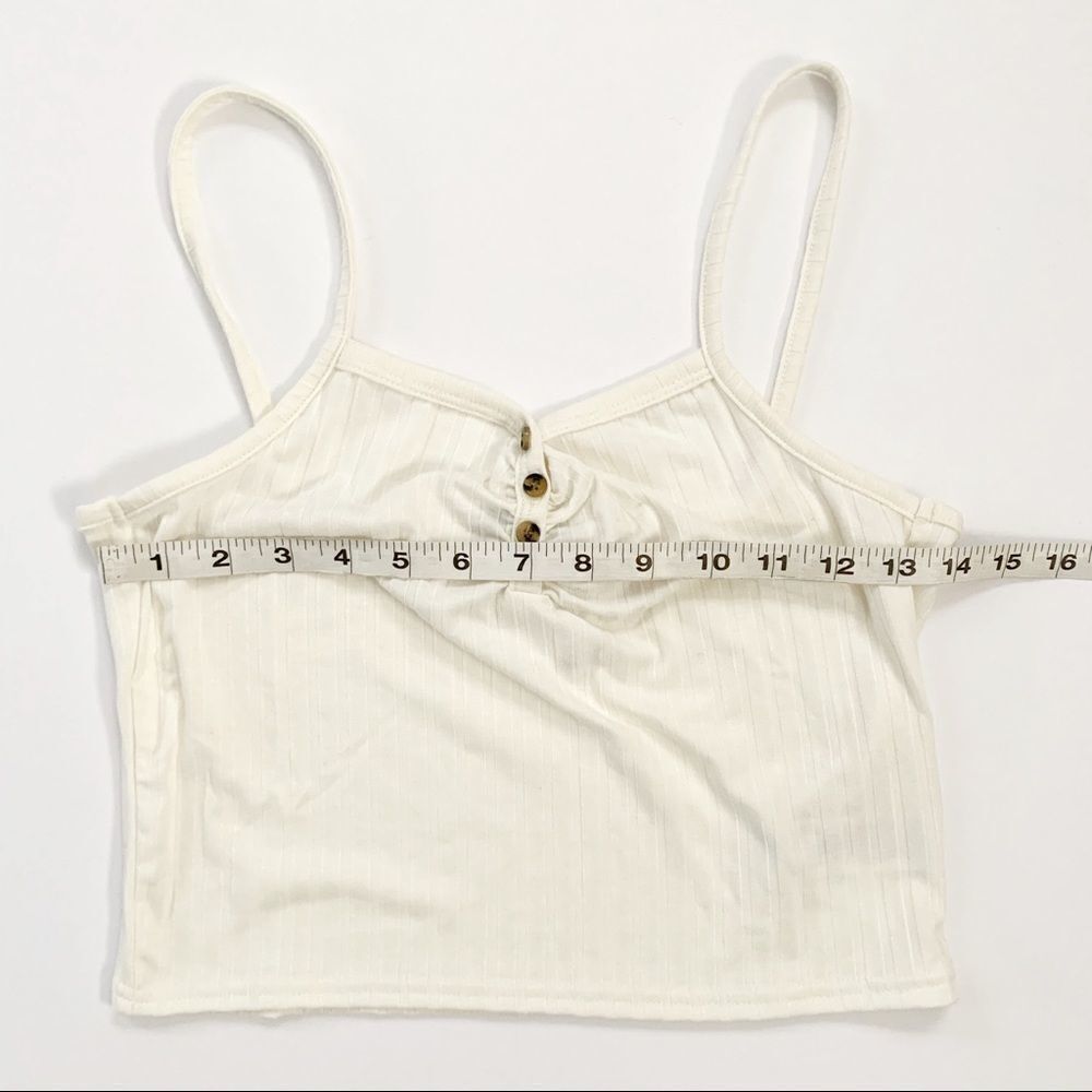 🆕 TOPSHOP Cream Ribbed Tank! - Picture 6 of 8